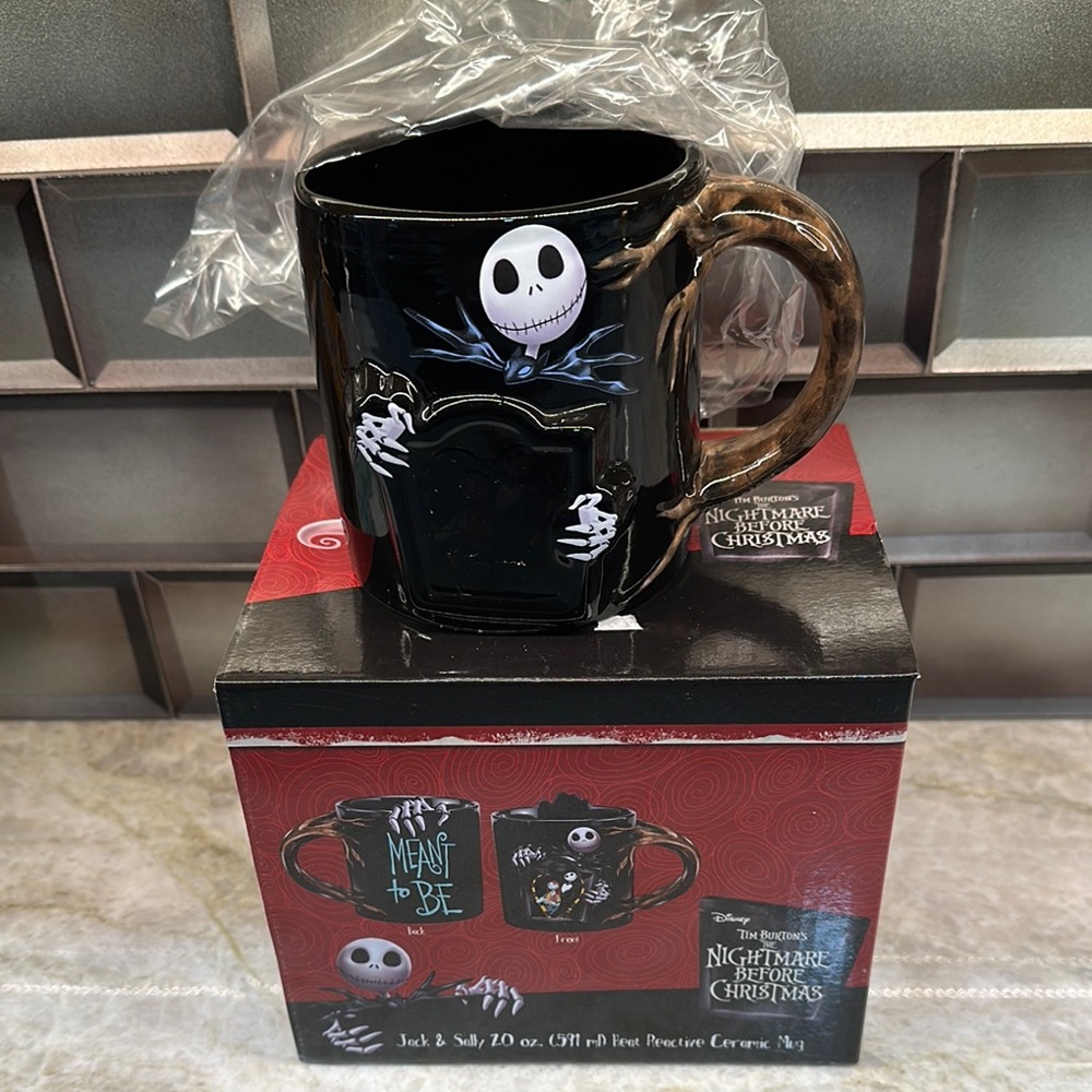 Disney Nightmare Before Christmas Jack Skellington Mug